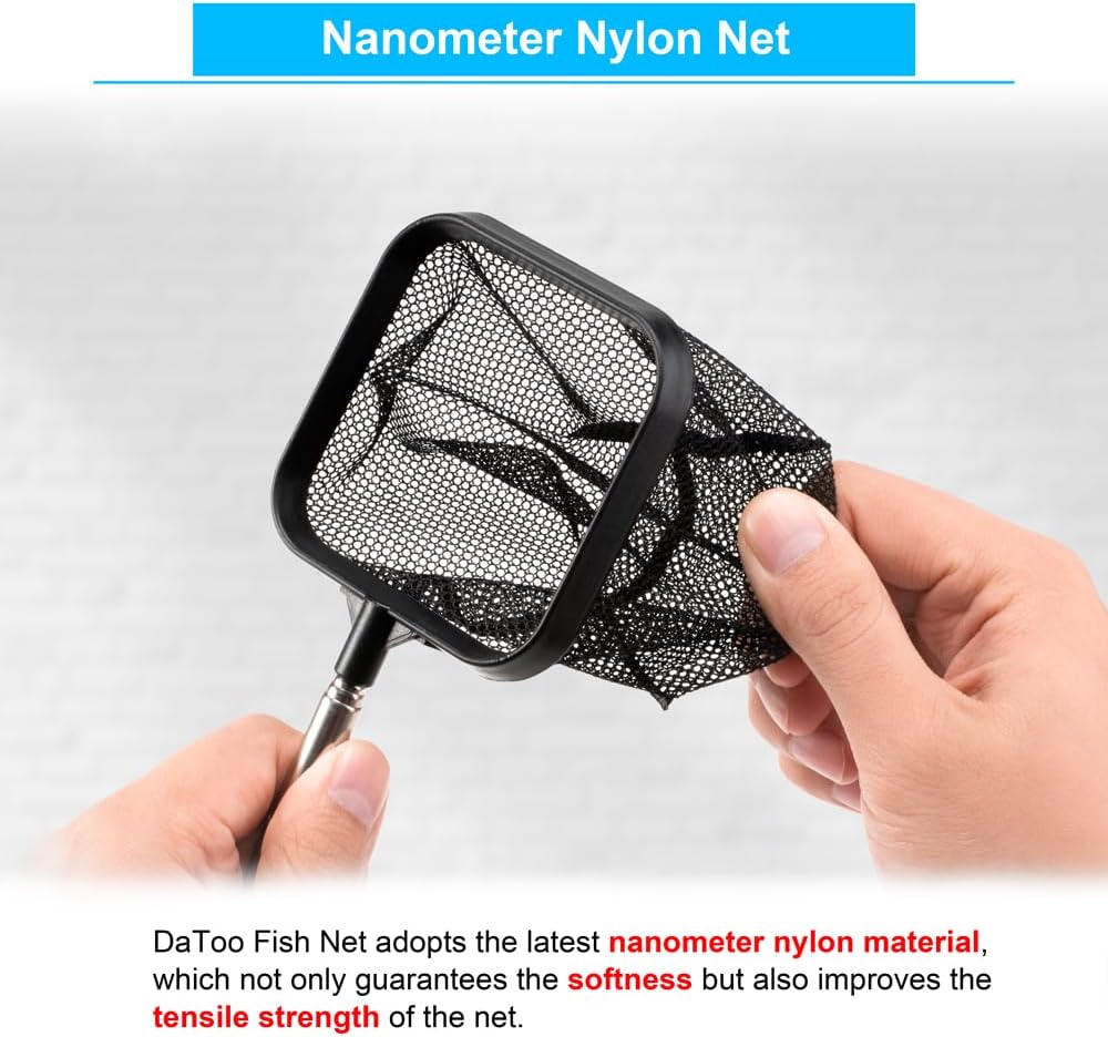 DaToo 3 Inch Aquarium Fish Net for Betta Fish Tank Nano Nylon Net - 3 Inch - image 4