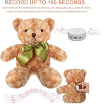XLW voice recorder for plush toys, small white round recordable sound module - view 4
