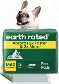 Regular Dog & Puppy Pee Pads, Max Absorbency - Discreet Top / Regular [L] 22"x23" 75ct