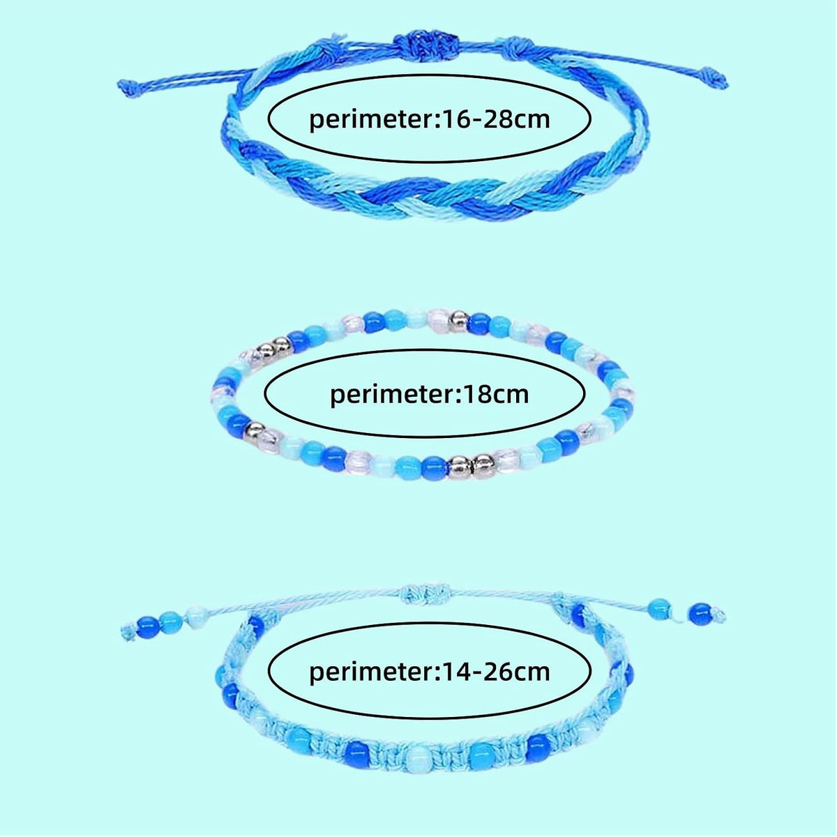 YANMIN 15pcs Braided Beaded Friendship Bracelets for Teens Girls – Fun for Kids & Family - image 2
