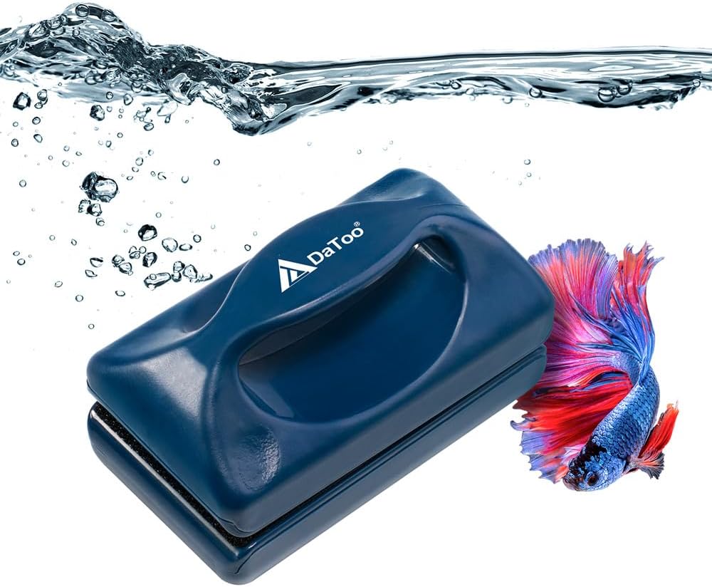 DaToo Aquarium Mini Magnetic Scrubber Scraper Small Fish Tank Cleaner - Standard