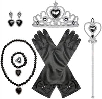 Princess Anna Costume Dress up Accessories for Girls Anna Cosplay - Black