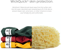 Pet Parents® Washable Dog Diapers (3pack) + Extendrs® of Durable Doggie Diapers, Premium Dog Diapers Female (Large, Samba)