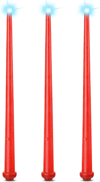 Skylety 3 light up magic wands with sound in black, dark brown and yellow - view 4