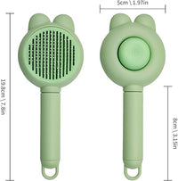 Zoocozy Cat Brush for Shedding, Dog Deshedding Brush, Pet Hair Removal Tool for Puppy Pitten(Green)