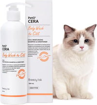 Breezytail PetO’Cera All-in-One Cat Shampoo and Conditioner - Scented