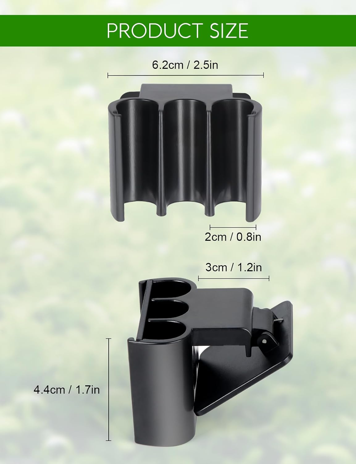 2 Pk Upgraded Aquarium Plant Holder - Black 4 - image 3