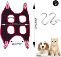 Dog Grooming Hammock Harness - Black S - image 2