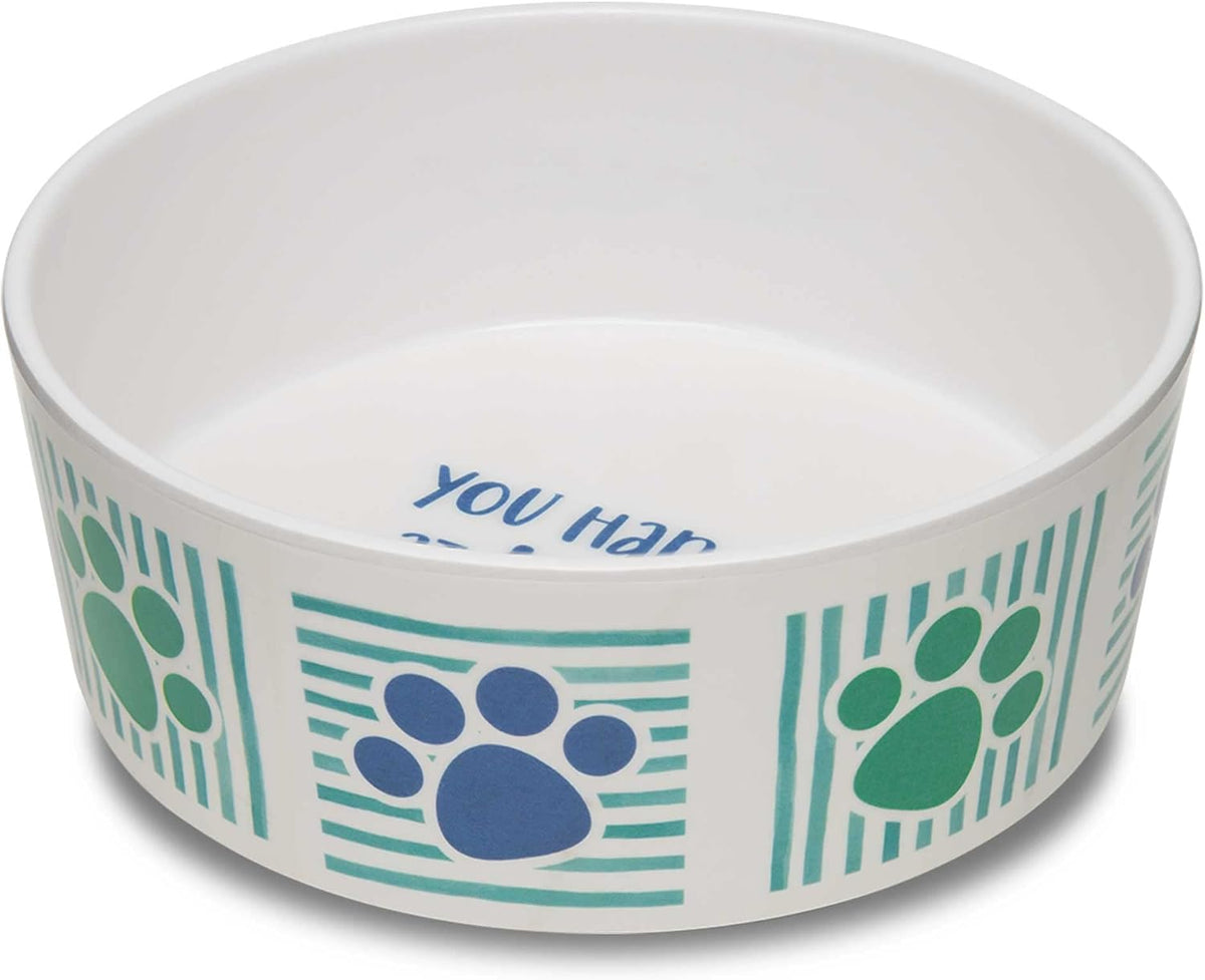 Loving Pets Dolce Moderno Dog Bowl - Small / Had Me at Woof