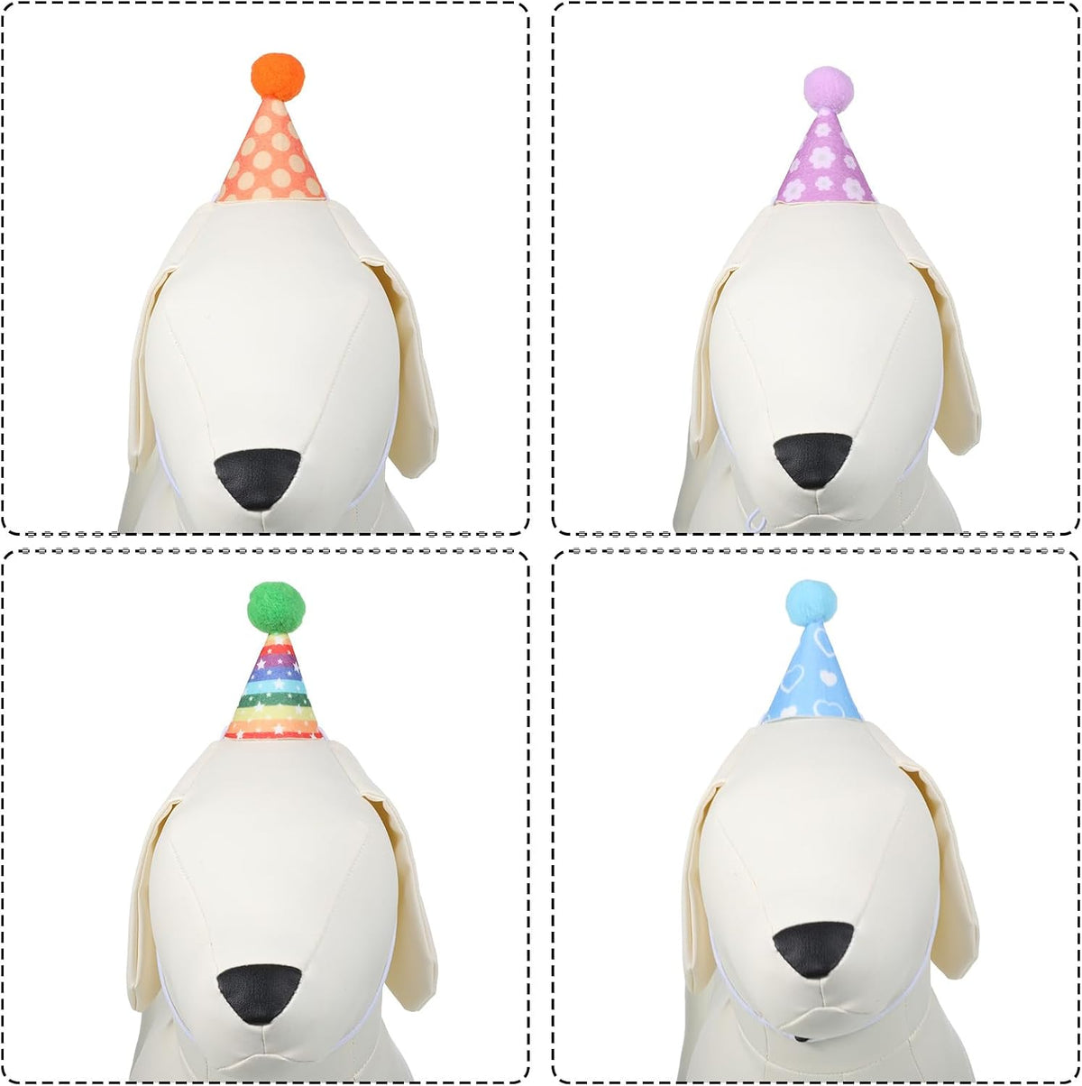 10pcs Colorful Mini Party Hats - Dark - image 3