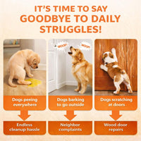 Dog Training Bells for Door - Orange - image 2