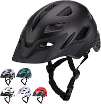 Kids Bike Helmet, Toddler Youth Helmet for Boys Girls, Ages 3-5 - Matte Black / 50cm-57cm/19.7''-22.4''
