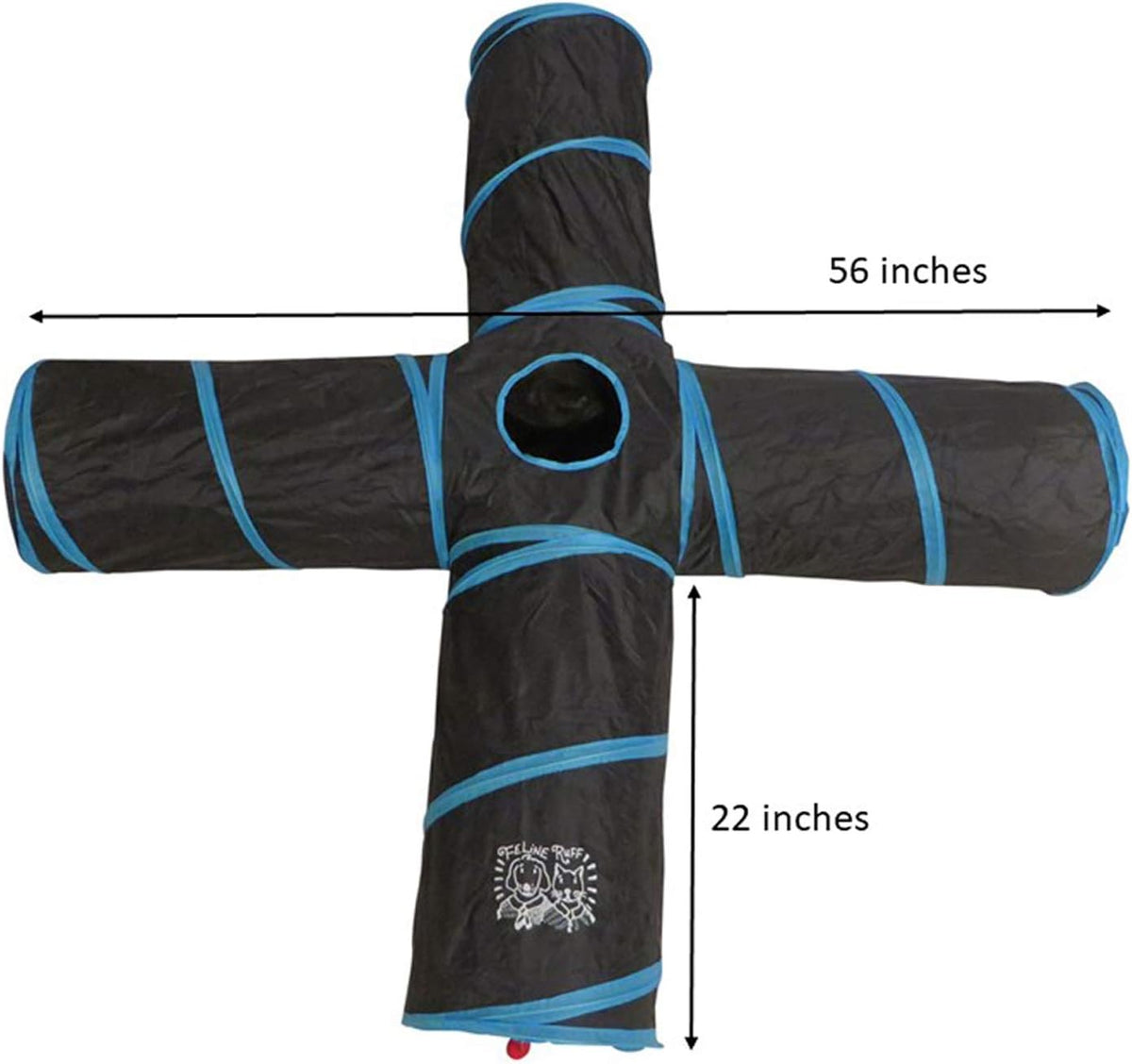 Premium 4 Way Cat Tunnel. Extra Large 12 Inch Diameter - image 3
