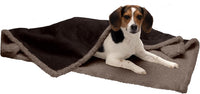 Furhaven Waterproof & Self-Warming Throw Blanket for Dogs & Indoor - 40.0"L x 30.0"W x 0.25"Th / Espresso