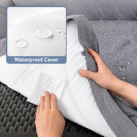 WESTERN HOME Orthopedic Dog Bed Washable Couch for Large Senior Dog - Grey / 42" x 30" x 7.5" - image 4
