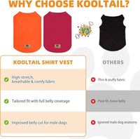 Halloween Dog Shirts for Large Dogs - Orange&Red / X-Large(Chest 26", Back 19") - image 4