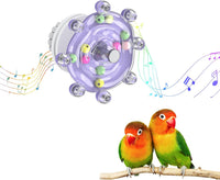 Pawfly 2 Pcs Bird Toys for Parakeets - 1 PC / Purple