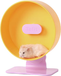 Super‑Silent Hamster Exercise Wheel - 10.2inch / Passionfruit Yellow
