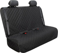 VIEWPETS Bench Car Seat Cover Protector, Waterproof Heavy-Duty - 49" L × 56" W / BLACK