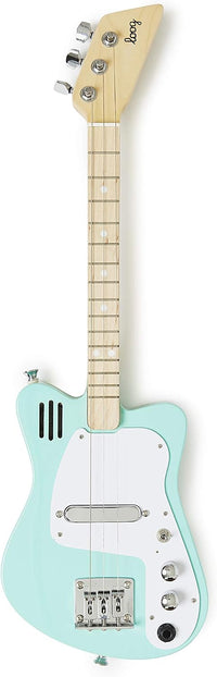 Loog Mini red 3-string electric guitar for kids with built-in amp - view 22