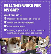 Cat Crack Organic Catnip, 100% Natural Cat Nips Organic Blend That Energizes and Excites Cats, Used for Cat Play, Training, & New Catnip Toys (1 Cup)