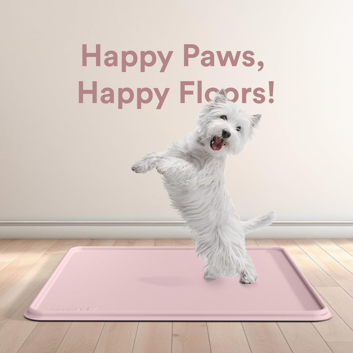 Pee Pad Tray Holder for Dogs - Small / Pink - image 4