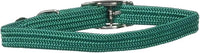 Kool Kat Elastic Cat Safety Collar with Bell, Green, 10"