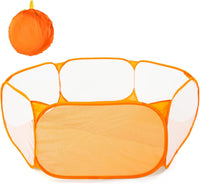 STARBOLO Gray Kids Ball Pit - Orange