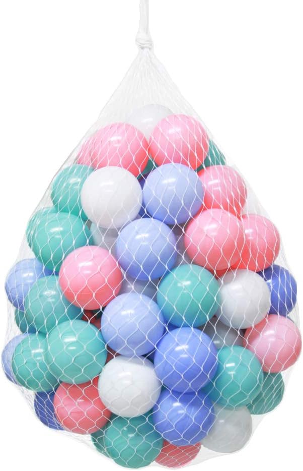 Wonder Space Soft Pit Balls - 50 balls / Mix - Pastel