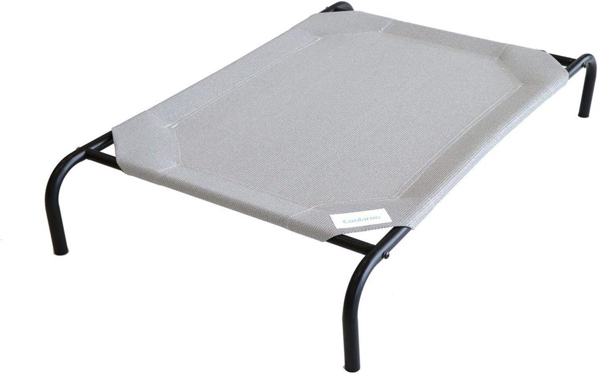 Coolaroo Original Elevated Dog Bed - Large Dog Bed / Grey (Pack of 1)