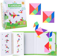 Vanmor Magnetic Tangram Puzzle for Kids - 368 Solution