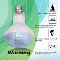 Reptile Heat Lamp 75W 2 Pack, UVA Basking Light Bulbs - 75.0 Watts - image 4