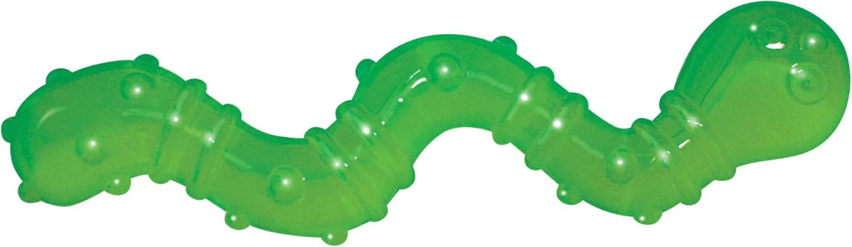 Catstages OrkaKat Wiggle Worm Dental Cat Chew Toy with Catnip - Wiggle Worm / One Size (Pack of 1)