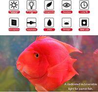 MQ 8 in Submersible LED Aquarium Light - 12LED-Length 12" - image 3