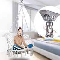 SELEWARE Silent Bearing Swivel Swing Hanger Stainless Steel Swing - Multi ( 1 Pack 360° Bearing Swing Hanger ) - image 3