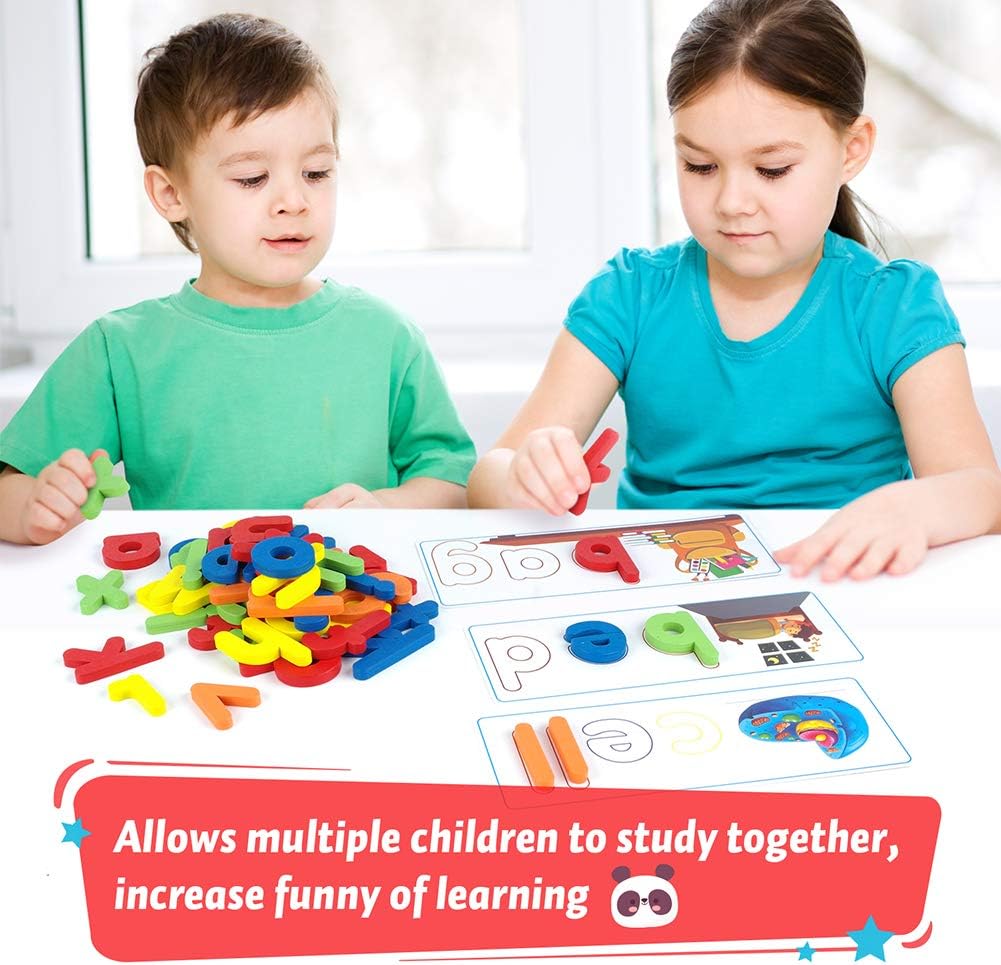 KMUYSL See & Spell Learning Toy, Spelling Game for Kids Ages 3-6 – Fun for Kids & Family - image 3