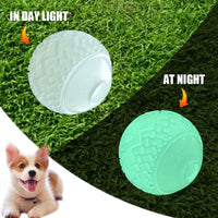 Feixun Dog Glow Ball Toy, Dog Toy Ball Glow in the Dark - image 4