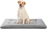 Dog Crate Pad, Washable Cozy Dog Bed Mat for Medium Dogs 36"x23" - 42.0"L x 28.0"W x 1.5"Th / Grey
