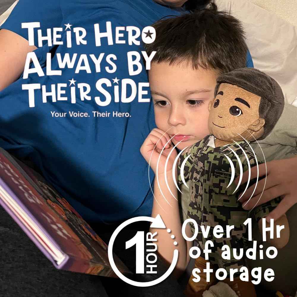 My Hero™ Army Soldier Daddy Doll | Custom Recordable Plush