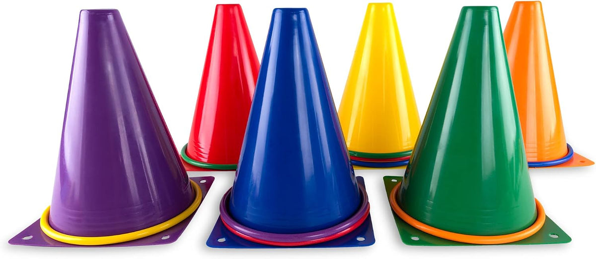 Super Z Outlet 30 piece carnival ring toss game set with rings, bean bags and cones - view 2