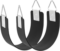 GAMKII swing seat 2 pack in black, U-shaped EVA boards with metal triangle rings