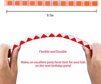 Snake Cube Puzzle, 18 Pack Yellow Party Favors for Kids – Fun for Kids & Family - 18 Pcs Snake Cubes - image 3