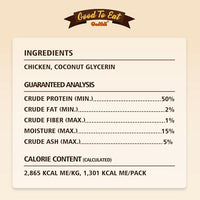 Gootoe Soft Chicken Jerky Cuts 1 lb, Dog Treats, All Natural, Hypoallergenic & Grain-Free, High-Protein, Healthy & Easily Digestible, Soft Texture, Resealable