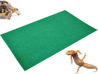 Reptile Carpet, 2 Pack of Bearded Dragon Mat Terrarium Substrate Liner Bedding for Snake Turtle - 47.2" X 23.6" / 1 PC