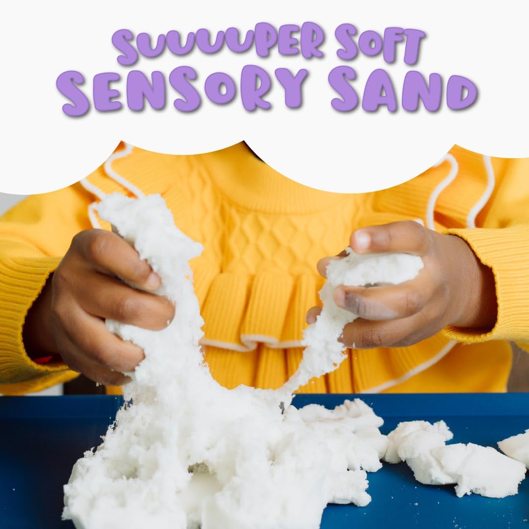 Chuckle & Roar Dream Sand, Sensory Sand, Residue Free, Ages 3+ - image 2