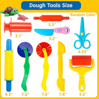 Dough Tools 55 PCS Dough Play Tools Set for Kids - 9pcs - image 2