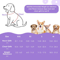 SlowTon No Pull Dog Harness with Leash for Small Medium Dogs - Small(11-17.5lb) / Solid Purple - image 3
