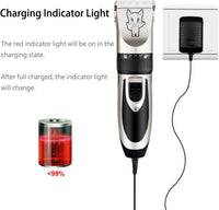 Highdas Dog Clippers for Grooming Low Noise - Silver - image 3