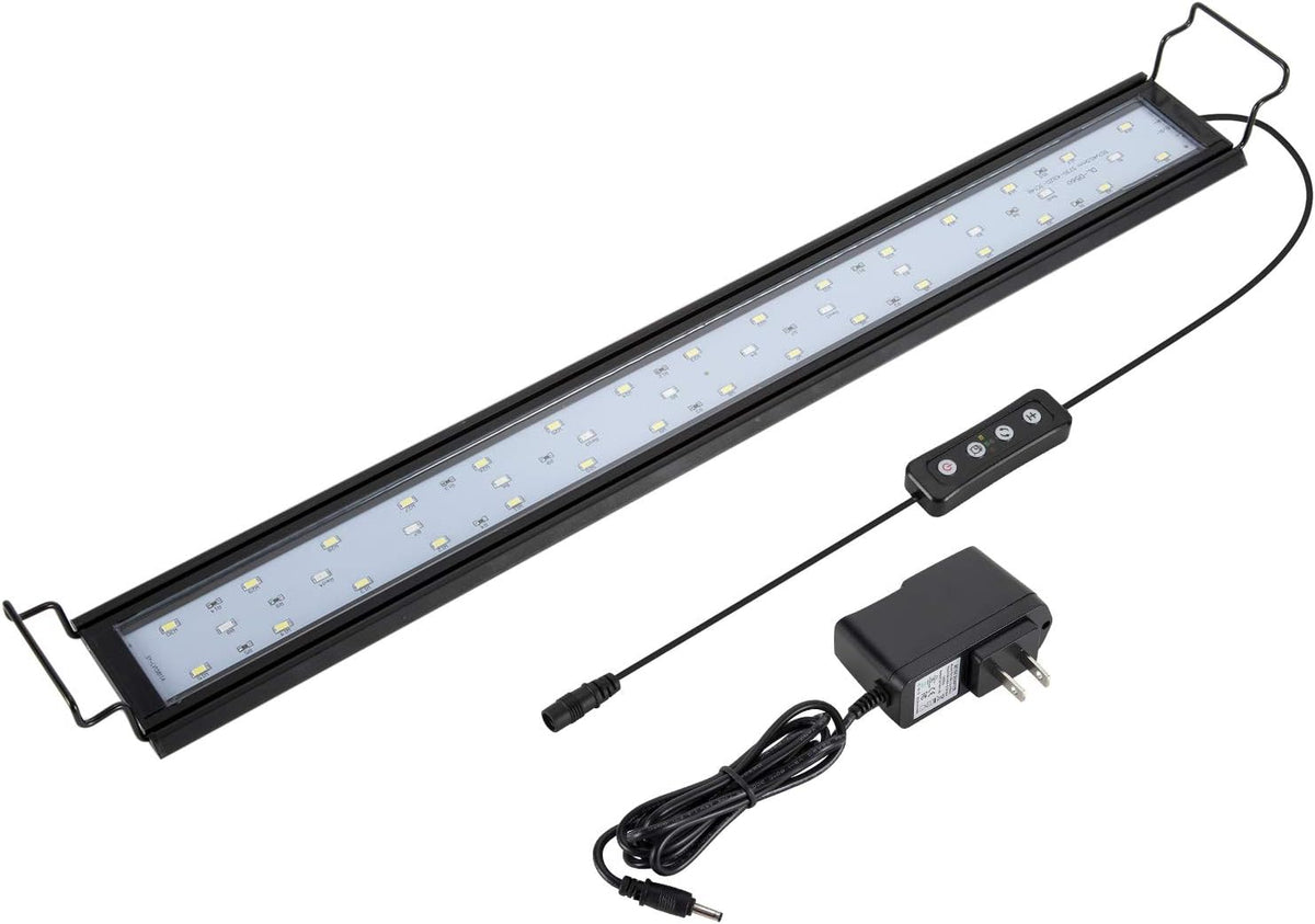 hygger 14W Full Spectrum Aquarium Light with Aluminum Alloy Shell - 16W (24-30 inch)
