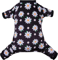 CuteBone Small Dogs Outfit Soft Puppy Onesies Pjs Christmas Dog - Daisy / X-Small